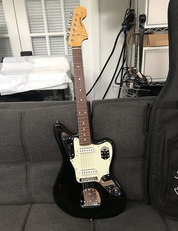 Fender Jaguar Japan 2015 Black Reverb