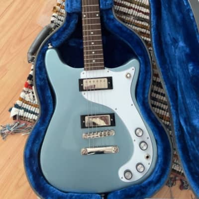 Epiphone 150th Anniversary Wilshire 2023 - Pacific Blue with hard-shell case for sale