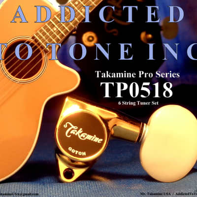 Takamine Takamine Pro Series TP0518 Gold w/ White Pearl | Reverb