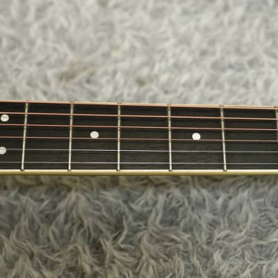 Vintage 1980's made YAMAHA FG-200D Orange Label Acoustic Guitar Made in Japan imagen 16