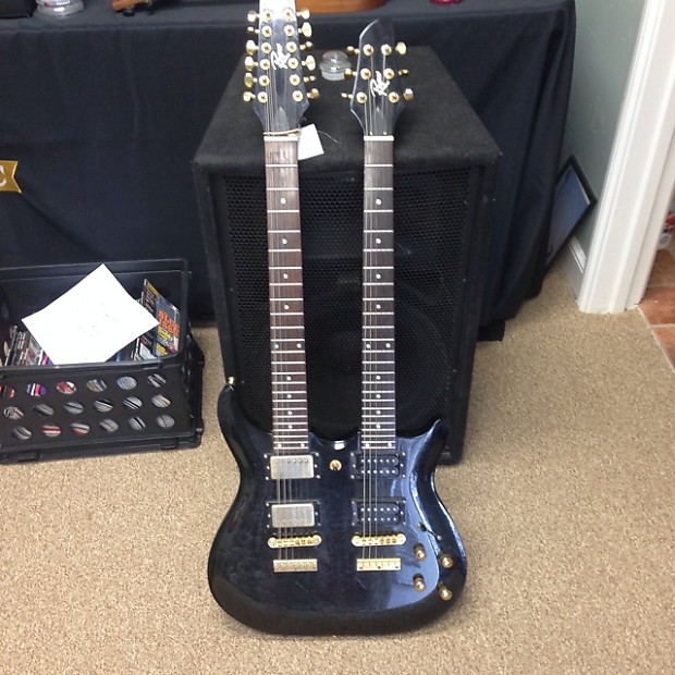 Rogue double neck guitar deals