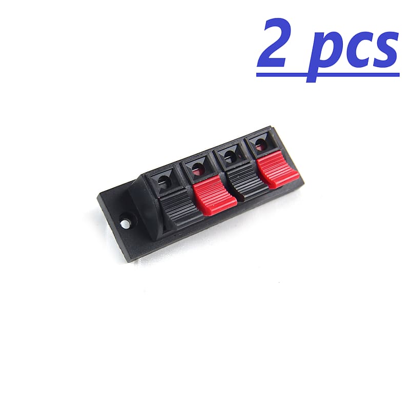 Audio Speaker Input Terminal Pair Wire Cable Connector | Reverb