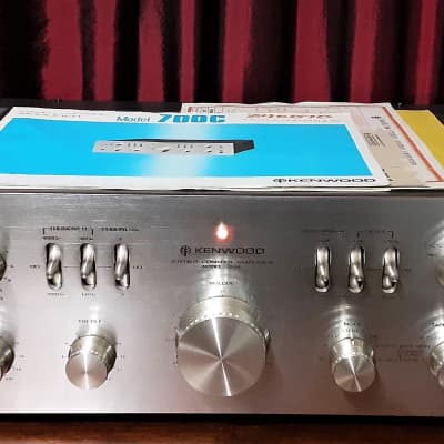 1977 Kenwood 700C Stereo Control Amplifier | Reverb