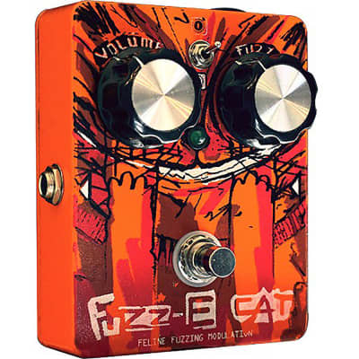 Paradox Fuzz-E Cat Fuzz Modulation Distortion Guitar Effects Pedal Stompbox image 2