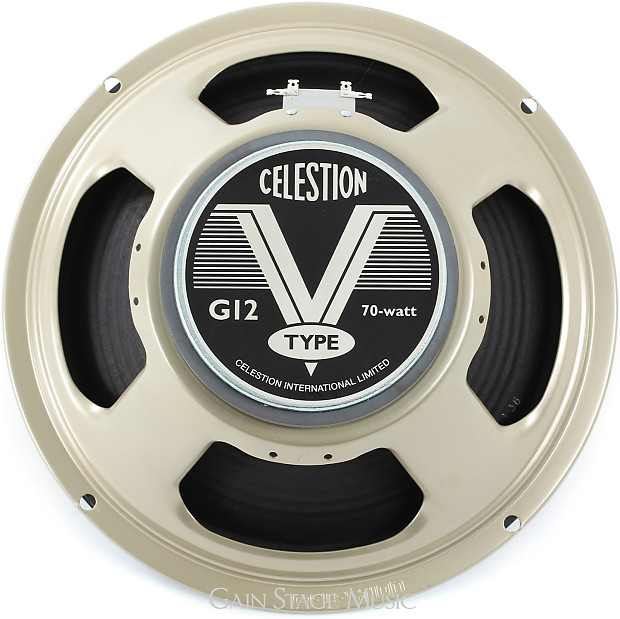 Celestion T5901 V-Type G12 12" 70-Watt 8 Ohm Replacement Speaker image 1