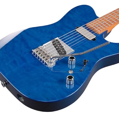 Ibanez Prestige AZS2200Q Electric Guitar - Royal Blue Sapphire image 2