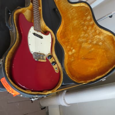 Fender Musicmaster II with Rosewood Fretboard 1964 - 1969 - Dakota Red image 3