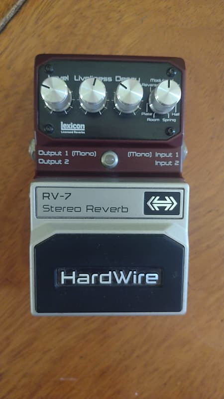 DigiTech Hardwire RV-7 Stereo Reverb 2010s - Purple