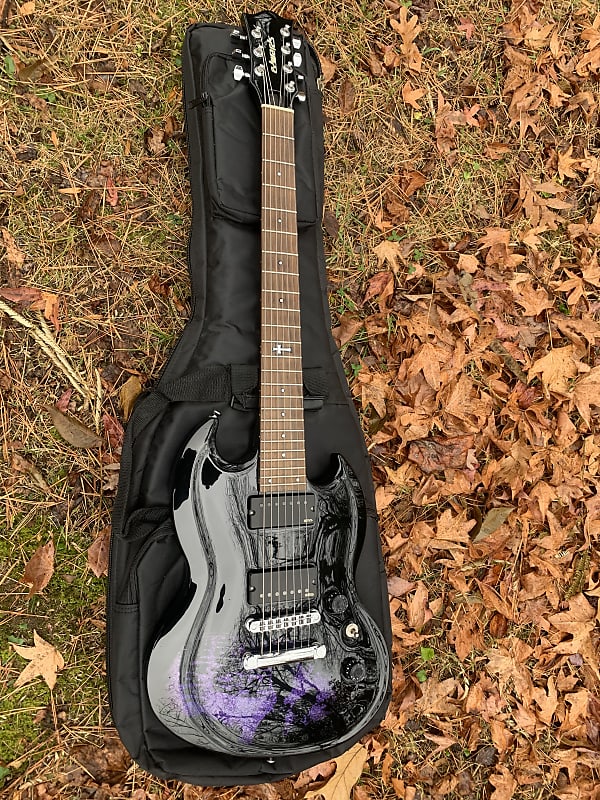 *Rare* Edwards Kaoru 薫 ( Dir En Grey ) Signature E-KV-7 Viper Guitar -  Gibson SG 7 String Killer