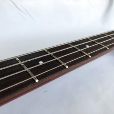 1980s Tune Bass Maniac TB-01 PJ Transparent Red | Reverb