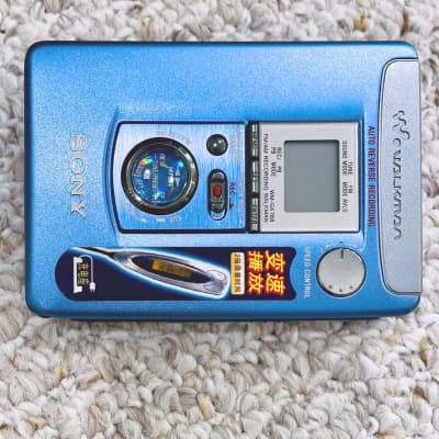 Sony WM-GX788 Walkman Cassette Player, Excellent to NM Blue, Radio ...