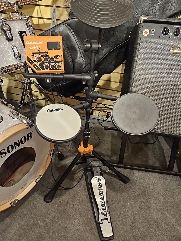 used Carlsbro 3Piece Junior Electronic Drum Kit Reverb