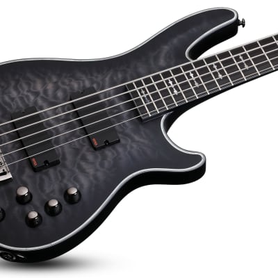 Schecter Hellraiser Extreme-5 Active 5-String Bass See-Thru Black