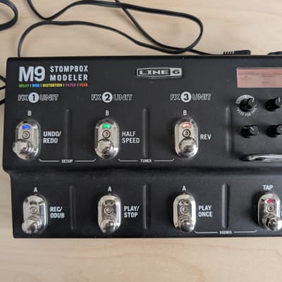 Reverb.com listing, price, conditions, and images for line-6-m9-stompbox-modeler