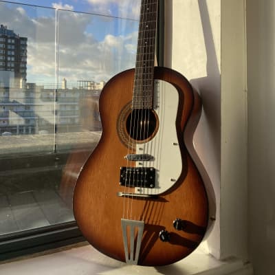 60's Melody Parlor Guitar (Custom Hod Rod) for sale