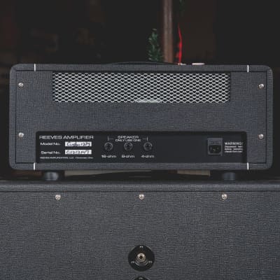 Reeves Custom 12 PS Guitar Amplifer Head w/2x12 Cabinet - Used image 6