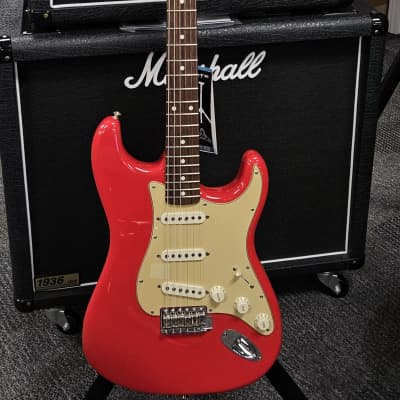 2005 Fender Mark Knopfler Artist Series Signature Stratocaster - Hot Red for sale