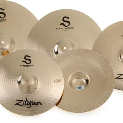 (MINT) Avedis Zildjian Company - Zildjian S Series Performer 4-Piece Cymbal Set image 1