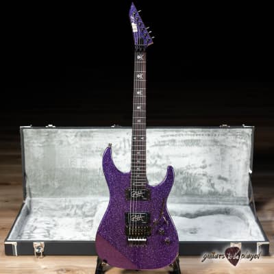 ESP KH-2 Kirk Hammett Signature Purple Sparkle | Reverb