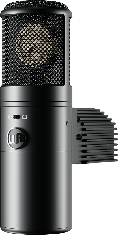 Warm Audio WA-8000 Large Diaphragm Tube Condenser Microphone, Black w/ Hard Case image 1