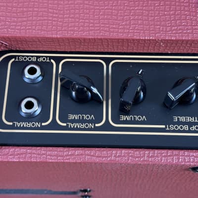 Vox AC10C1-CVR Custom Limited Edition 10-Watt 1x10" Guitar Combo 2024 - Classic Vintage Red image 7