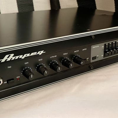 Ampeg B2 350-Watt Rackmount Bass Amp Head 1994 - 1999 - Black image 3