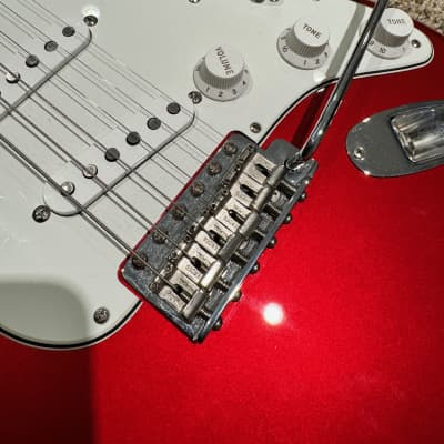 2022 Fender Stratocaster (Partscaster) - Candy Apple Red and '65 Custom Shop Relic Neck (w/ HSC) image 3