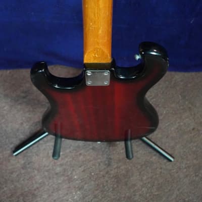 Teisco Electric Guitar 1960s Cherry Burst image 12