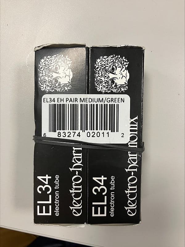 Electro-Harmonix EL34EH Matched Pair NEW | Reverb