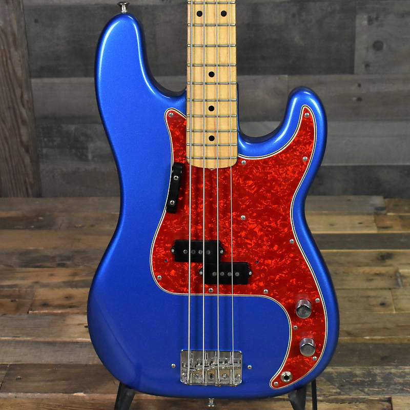 Pre Owned 1974 Fender Precision Bass Blue With Hard Shell Reverb 1781