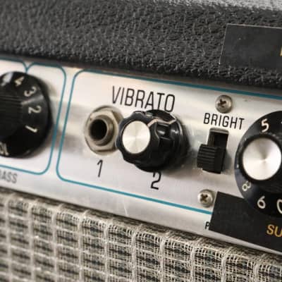 Dumble Modified Fender Vibrolux Reverb 2x10" Tube Combo Amplifier #54481 image 15