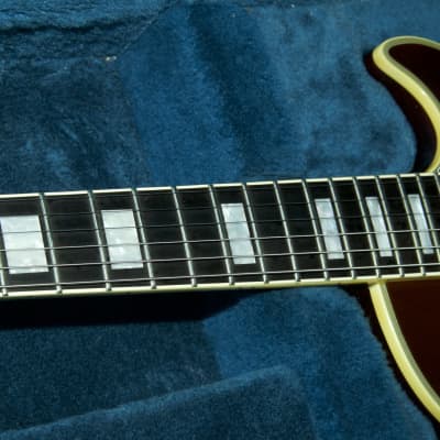 ESP Ordered LP Type Travel Guitar Custom Shop in NY 1984 Brown Sunburst image 7