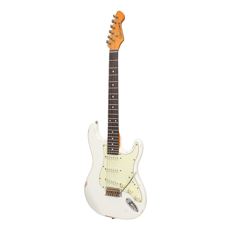 Tokai 'Legacy Series' ST-Style 'Relic' Electric Guitar (Vintage White) image 1