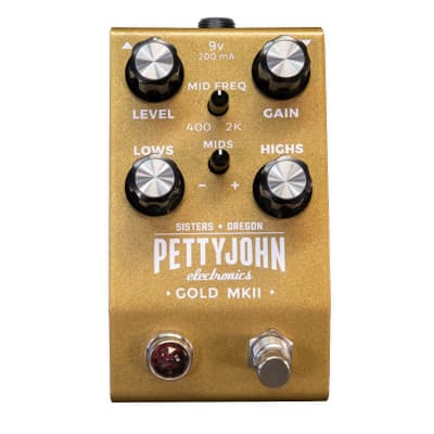 Pettyjohn Electronics Gold Overdrive Mk II