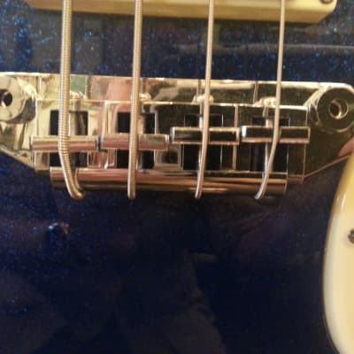 Italia Maranello Bass Blue Sparkle NOS w/ hard case image 11