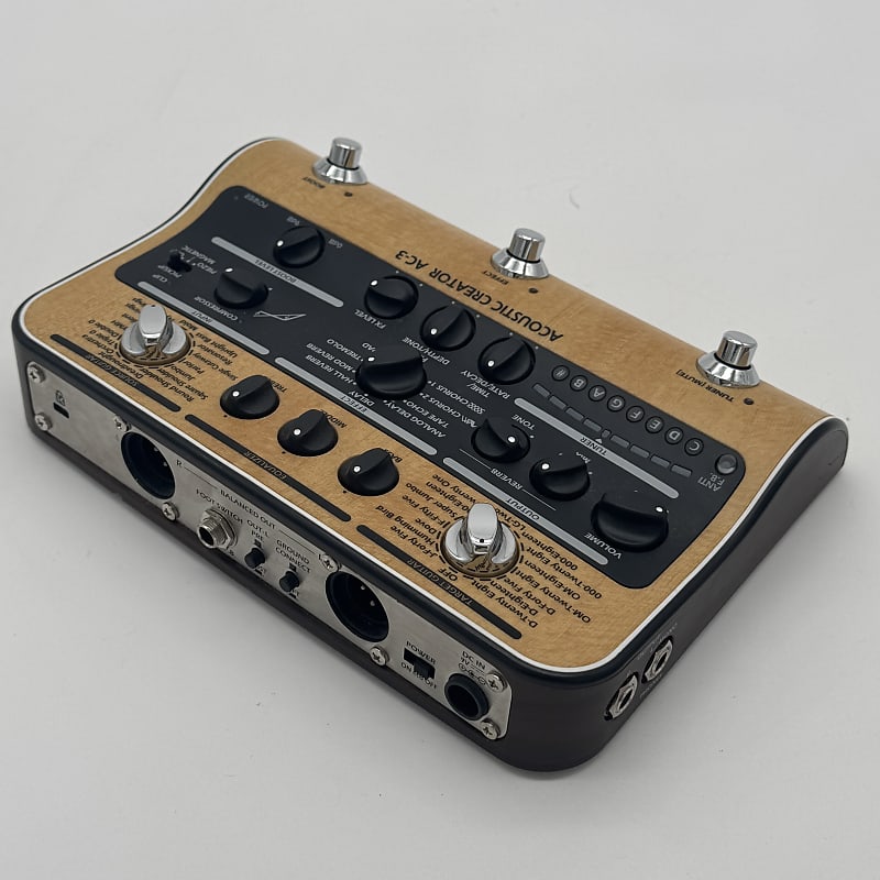 Zoom AC-3 Acoustic Creator DI/Multi-Effect 2010s - Brown Zoom AC-3 Acoustic Creator DI/Multi-Effect 2010s - Brown