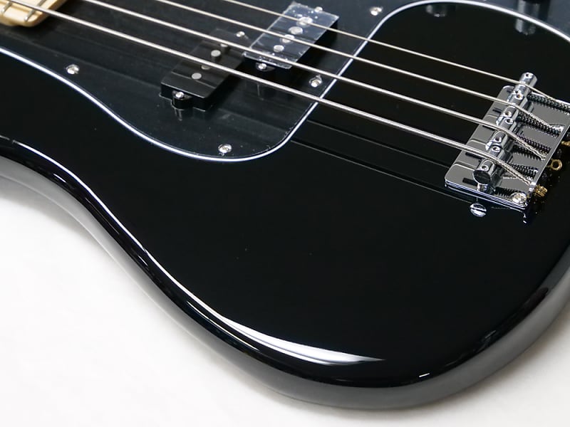 Fender Made in Japan Hybrid II Precision Bass MN SN:5394 ≒4.05kg 2021 Black