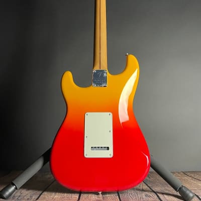Fender Player Plus Stratocaster, Maple Fingerboard- Tequila Sunrise (MX22048334) image 9