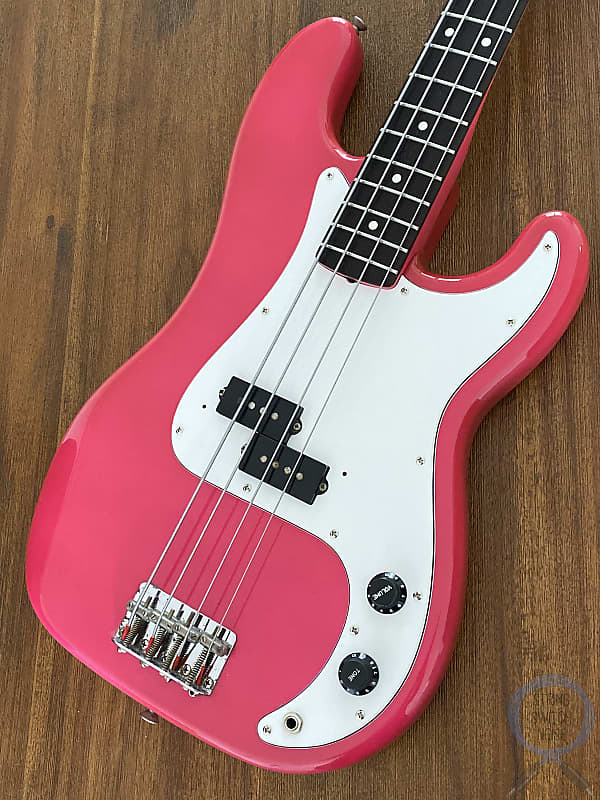 Yamaha Precision Bass, Hot Pink, MIJ, 1985, Model PB 400RA