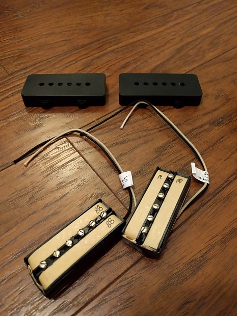 新品 Lindy Fralin Hum-Cancelling P-90セット