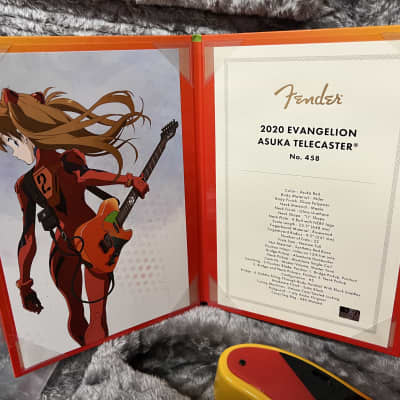 Fender Custom Shop Evangelion Asuka Telecaster 2020 - Orange image 10