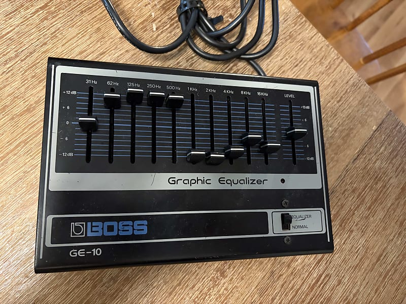 Boss GE-10 Graphic EQ | Reverb