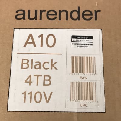 Aurender A10 Music Server / Streamer / MQA DAC Black 4TB image 17