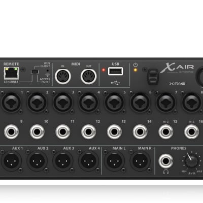 Behringer X Air XR16 16-Input Tablet-Controlled Digital Mixer image 1