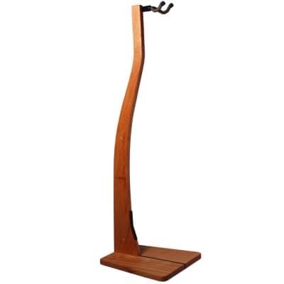 Zither Wooden Guitar Stand - Mahogany image 2