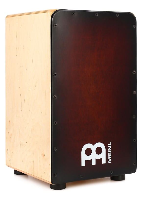 Meinl Percussion Woodcraft Series Cajon - Espresso Burst Frontplate image 1