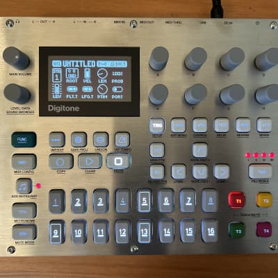 Elektron Digitone E25 25th anniversary edition 8-Voice Digital Synthesizer - Stainless Steel finish