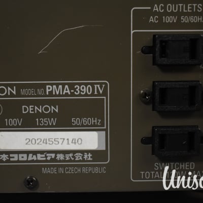 Denon PMA-390 IV Integrated Amplifier in Very Good Condition | Reverb