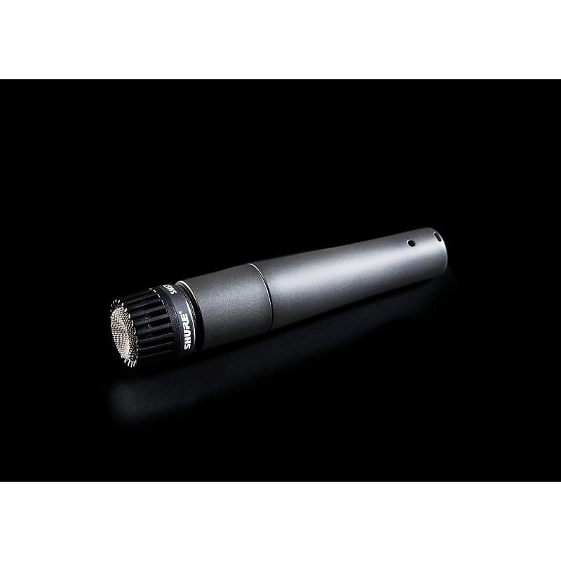Shure Shure SM57LC Cardioid Dynamic Microphone , Black Reverb