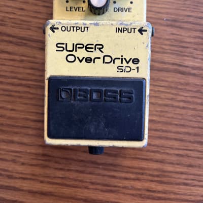 Boss SD-1 Super Overdrive 1981 - 1988 Made In Japan